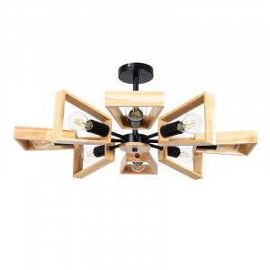Люстра на штанге Arte Lamp Brussels A8030PL-8BK