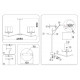 Люстра на штанге Ambrella Light High Light Modern LH57001
