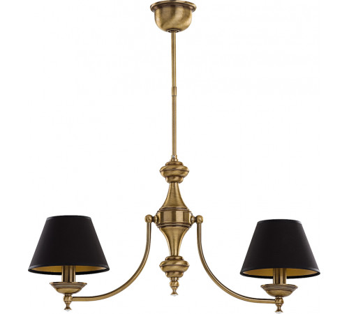 Люстра на штанге Kutek San Marino Lampshade SAN-ZW-2(P/A)CR