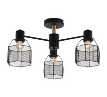 Люстра на штанге Seven Fires Lauri SF3388/3C-BK-WD