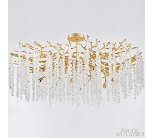 Люстра на штанге Arte Milano Milan 236901/D1000/14/A Gd