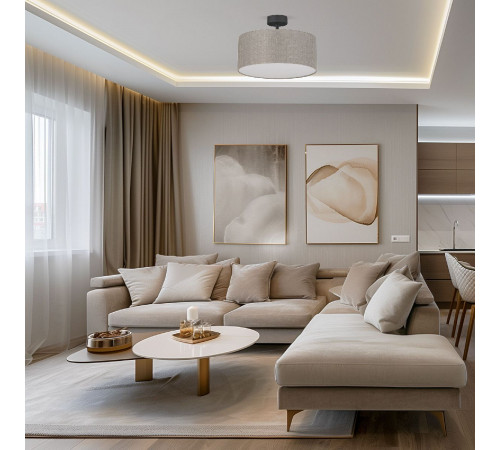 Люстра на штанге TK Lighting 6247 Rondo Linen a065167 Люстра на штанге TK Lighting 6247 Rondo Linen a065167