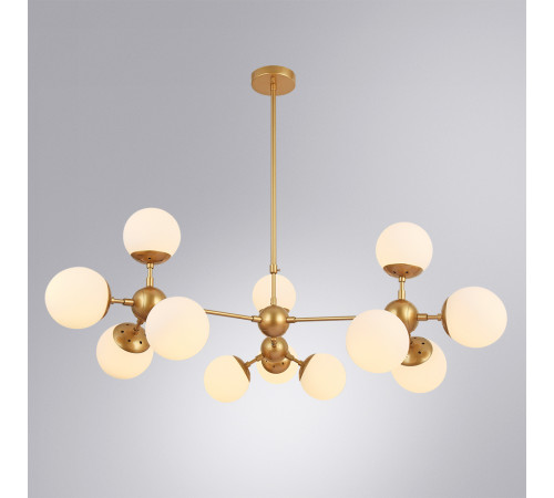 Люстра на штанге Arte Lamp Bolla A1664SP-12GO Люстра на штанге Arte Lamp Bolla A1664SP-12GO