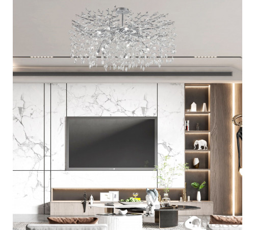 Люстра на штанге Arte Milano Milan 236901/D1000/14/B Cr Люстра на штанге Arte Milano Milan 236901/D1000/14/B Cr