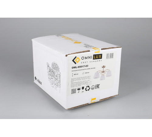 Потолочная люстра Omnilux Rapallo OML-65017-03 Потолочная люстра Omnilux Rapallo OML-65017-03