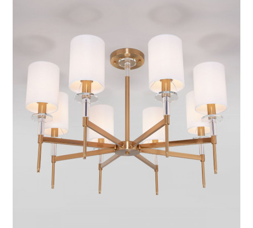 Люстра на штанге Eurosvet Brielle 60132/8 латунь