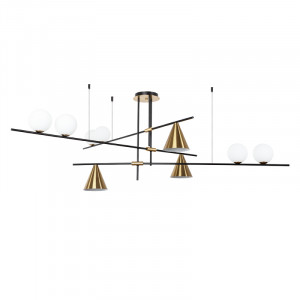 Люстра на штанге Arte Lamp Jacob A7029PL-9BK
