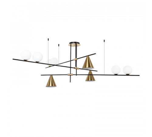 Люстра на штанге Arte Lamp Jacob A7029PL-9BK Люстра на штанге Arte Lamp Jacob A7029PL-9BK