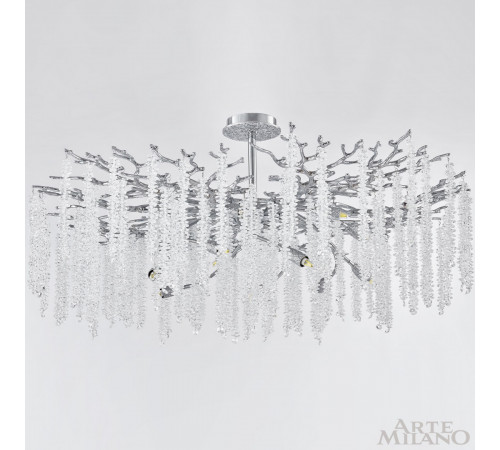 Люстра на штанге Arte Milano Milan 236901/D1000/14/A Cr Люстра на штанге Arte Milano Milan 236901/D1000/14/A Cr