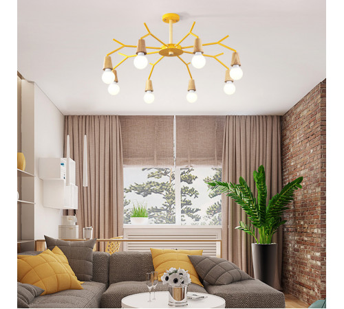 Люстра на штанге ImperiumLoft Les color 220508-23 Люстра на штанге ImperiumLoft Les color 220508-23