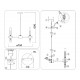 Люстра на штанге Ambrella Light High Light Modern LH55353