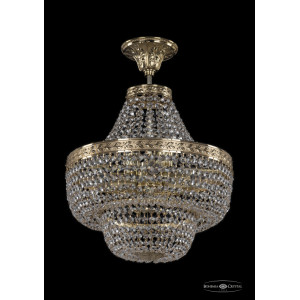 Люстра на штанге Bohemia Ivele Crystal 19091/H1/35IV G