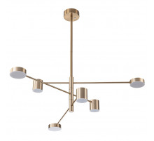Люстра на штанге Arte Lamp Stanley A2476PL-40PB