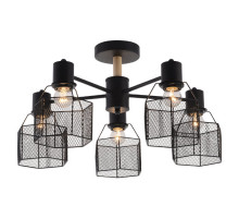 Люстра на штанге Seven Fires Lauri SF3388/5C-BK-WD