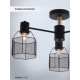 Люстра на штанге Seven Fires Lauri SF3388/3C-BK-WD