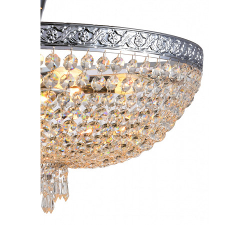Люстра на штанге Natali Kovaltseva BAROCCO 81404/8C CHROME Люстра на штанге Natali Kovaltseva BAROCCO 81404/8C CHROME