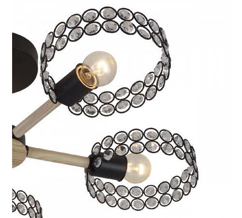 Люстра на штанге Escada Banjo 679/5P Black