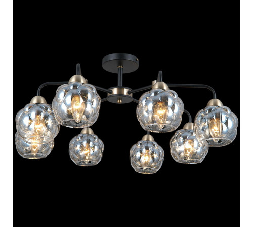 Люстра на штанге Illumico IL0447-8CSQ-79 BK Люстра на штанге Illumico IL0447-8CSQ-79 BK