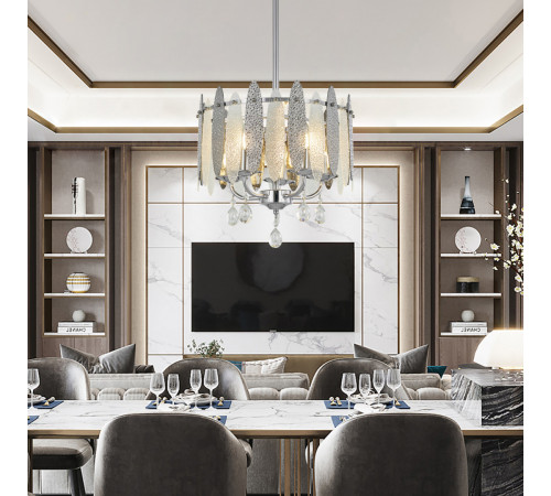 Люстра на штанге Arte Milano Sorrento 374309/5/350/380 CR Люстра на штанге Arte Milano Sorrento 374309/5/350/380 CR