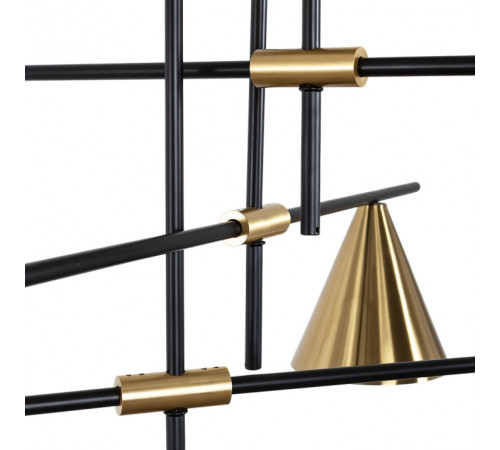 Люстра на штанге Arte Lamp Jacob A7029PL-9BK Люстра на штанге Arte Lamp Jacob A7029PL-9BK