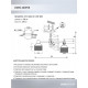 Люстра на штанге Seven Fires Lauri SF3388/3C-BK-WD