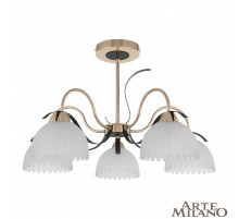 Люстра на штанге Arte Milano Napoli 327306/5 FG+BK