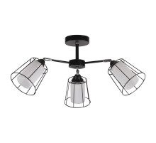 Потолочная люстра IMEX MD.24380-3-S BK+CH