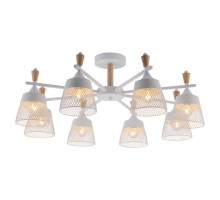 Люстра на штанге Seven Fires Olban SF3389/8C-WT-WD