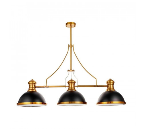 Подвесная люстра Lumina Deco Ettore LDP 710-3 BK+MD Подвесная люстра Lumina Deco Ettore LDP 710-3 BK+MD