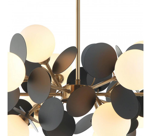 Подвесная люстра Lumien Hall Ilmari LH4136/12P-BR-BK Подвесная люстра Lumien Hall Ilmari LH4136/12P-BR-BK