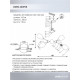 Люстра на штанге Seven Fires Inesh SF3368/4C-BK-FGD-AM