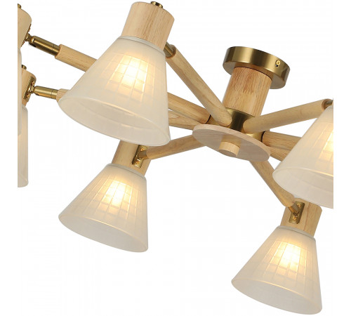 Люстра на штанге Arte Lamp Meleph A4096PL-8BR