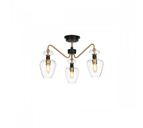 Люстра на штанге Elstead Lighting Armand DL-ARMAND-SF3-AB Люстра на штанге Elstead Lighting Armand DL-ARMAND-SF3-AB