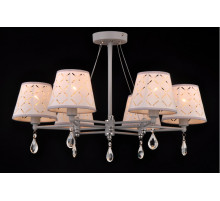 Люстра на штанге Natali Kovaltseva LISBON 81054-6C STAIN GRAY