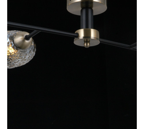 Люстра на штанге Illumico IL0285-4CSQ-79 BK AB Люстра на штанге Illumico IL0285-4CSQ-79 BK AB