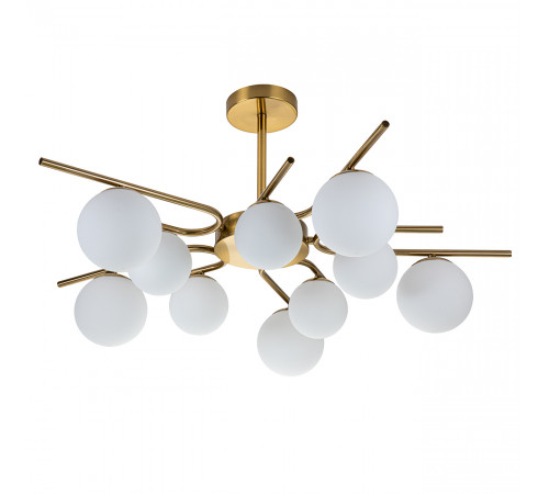 Люстра на штанге Escada Sphere 642/10P Brass Люстра на штанге Escada Sphere 642/10P Brass