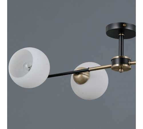 Люстра на штанге Illumico IL0469-4CSQ-24 BK AB LIBRA Люстра на штанге Illumico IL0469-4CSQ-24 BK AB LIBRA