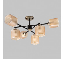 Люстра на штанге IMEX MD.4212-6-S-BK+AB