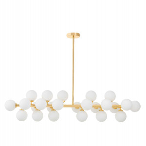 Люстра на штанге Lumina Deco Marsiada LDP 6033-24 GD