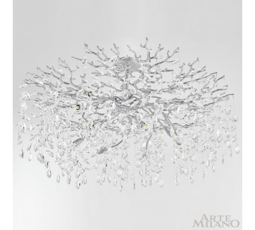 Люстра на штанге Arte Milano Milan 236901/D1000/14/B Cr Люстра на штанге Arte Milano Milan 236901/D1000/14/B Cr