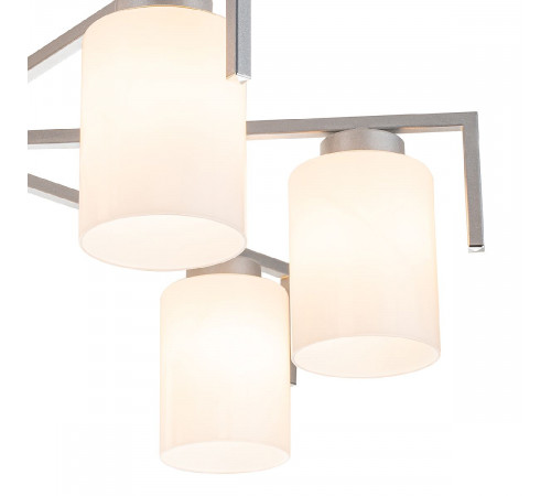 Люстра на штанге Escada Style 1142/7P Silver Люстра на штанге Escada Style 1142/7P Silver