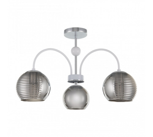 Люстра на штанге Arte Milano Napoli 320719/3 CR+WH Люстра на штанге Arte Milano Napoli 320719/3 CR+WH