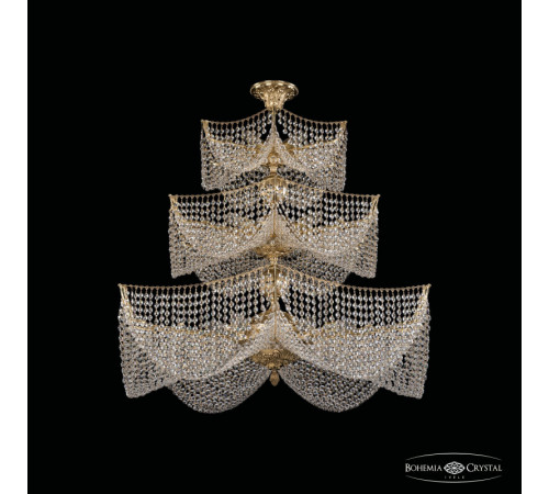 Люстра на штанге Bohemia Ivele Crystal 77171/95/21/3d G Люстра на штанге Bohemia Ivele Crystal 77171/95/21/3d G