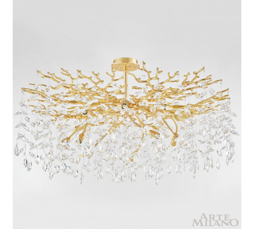 Люстра на штанге Arte Milano Milan 236901/D1000/14/B Gd Люстра на штанге Arte Milano Milan 236901/D1000/14/B Gd