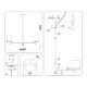 Люстра на штанге Ambrella Light High Light Modern LH57041