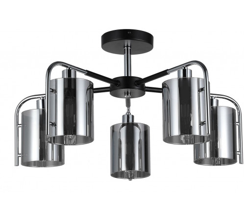 Люстра на штанге Escada Elegant 671/5P Chrome Люстра на штанге Escada Elegant 671/5P Chrome