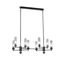 Люстра на штанге AM Group INDIGO SPL8 PEARL BLACK