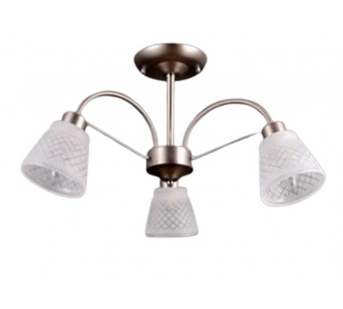 Люстра на штанге Elvan LU-38460/3-E14-Si+Wh Люстра на штанге Elvan LU-38460/3-E14-Si+Wh