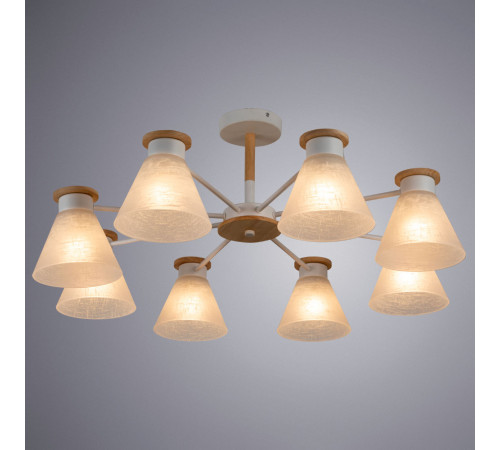 Люстра на штанге Arte Lamp Tyler A1031PL-8WH Люстра на штанге Arte Lamp Tyler A1031PL-8WH