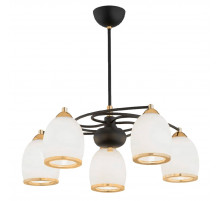 Люстра на штанге IMEX MD.8388-5-P-BK